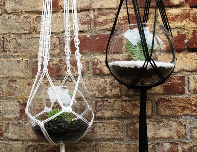 macrame plant hanger Adelaide Australia