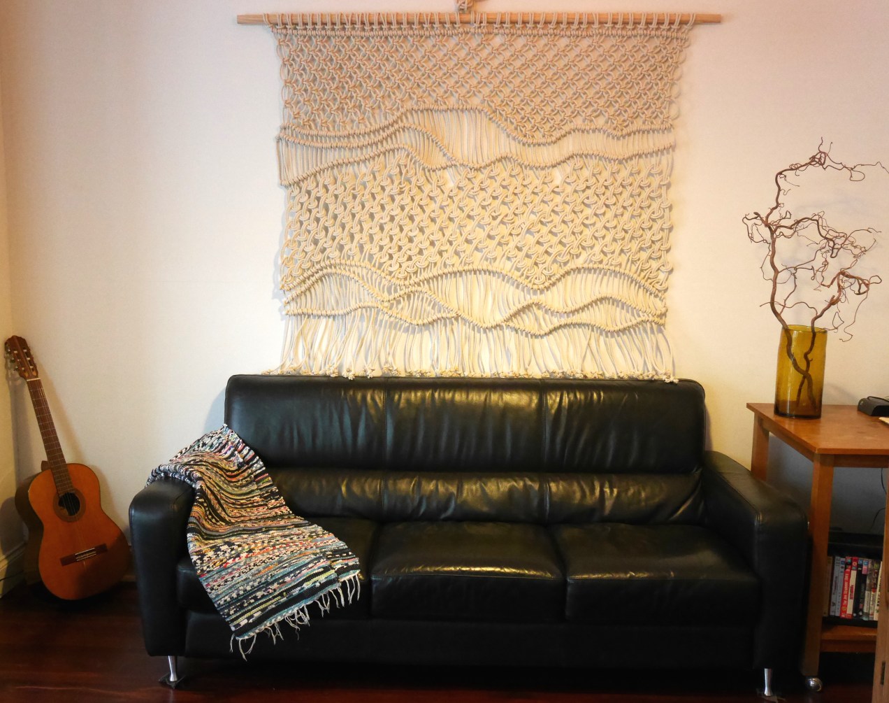 wall hanging modern macrame and fibre art Adelaide Australia