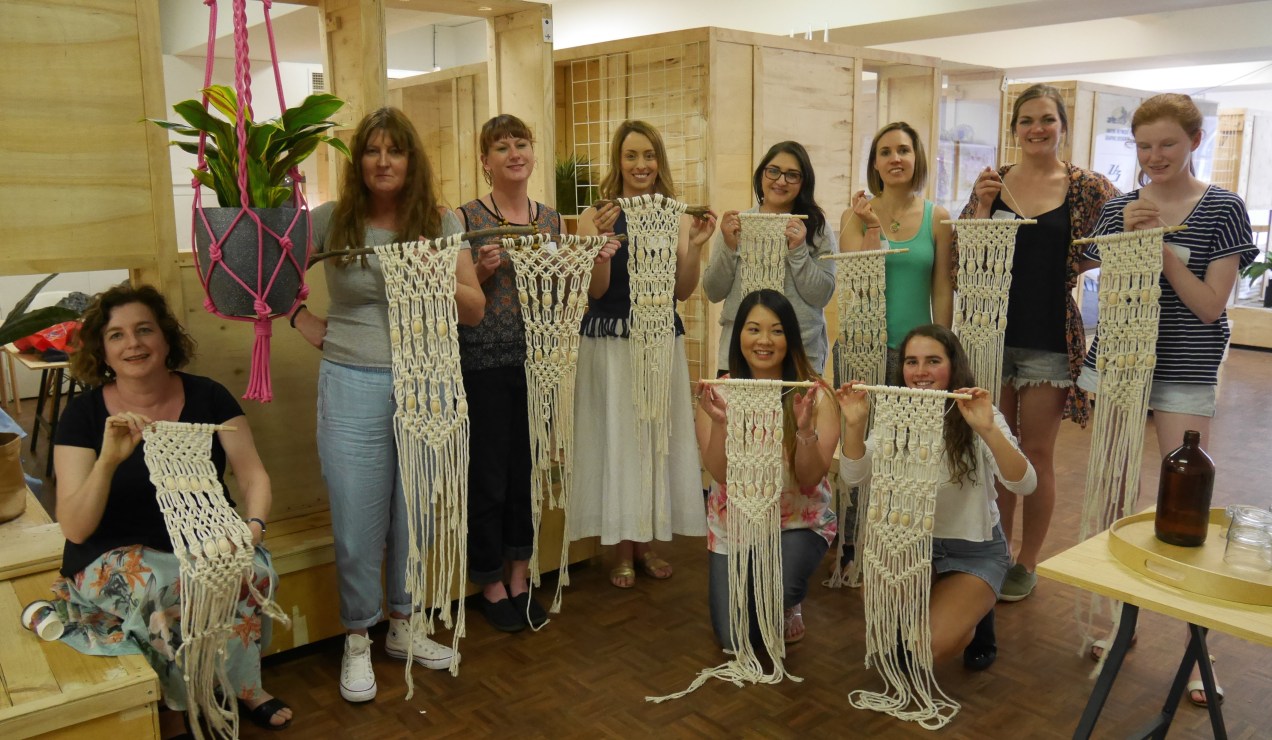 macrame workshop Adelaide Australia
